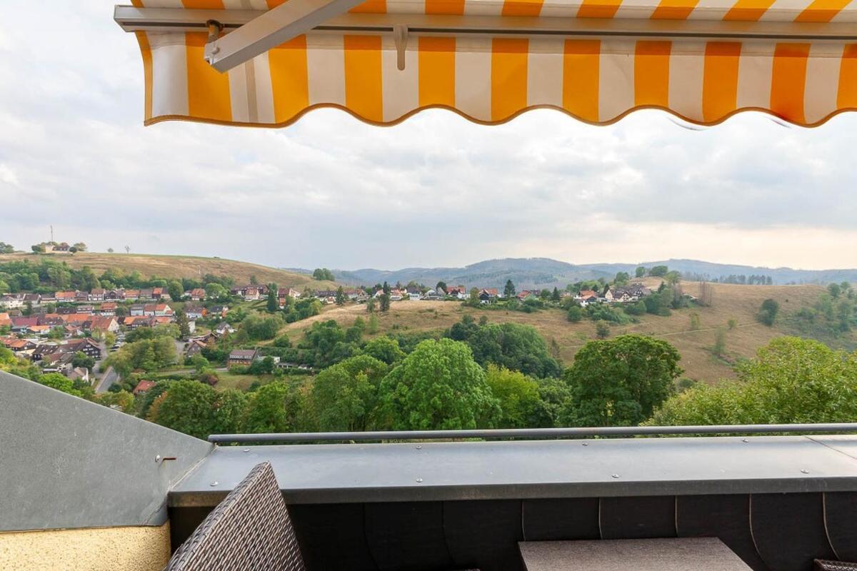 Ferienwohnung Kuehl 3 Mit Balkon, Sauna Und Fitnessraum Sankt Andreasberg Bagian luar foto