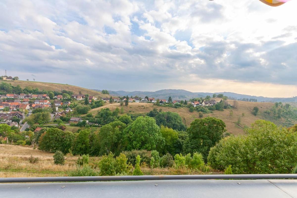 Ferienwohnung Kuehl 3 Mit Balkon, Sauna Und Fitnessraum Sankt Andreasberg Bagian luar foto